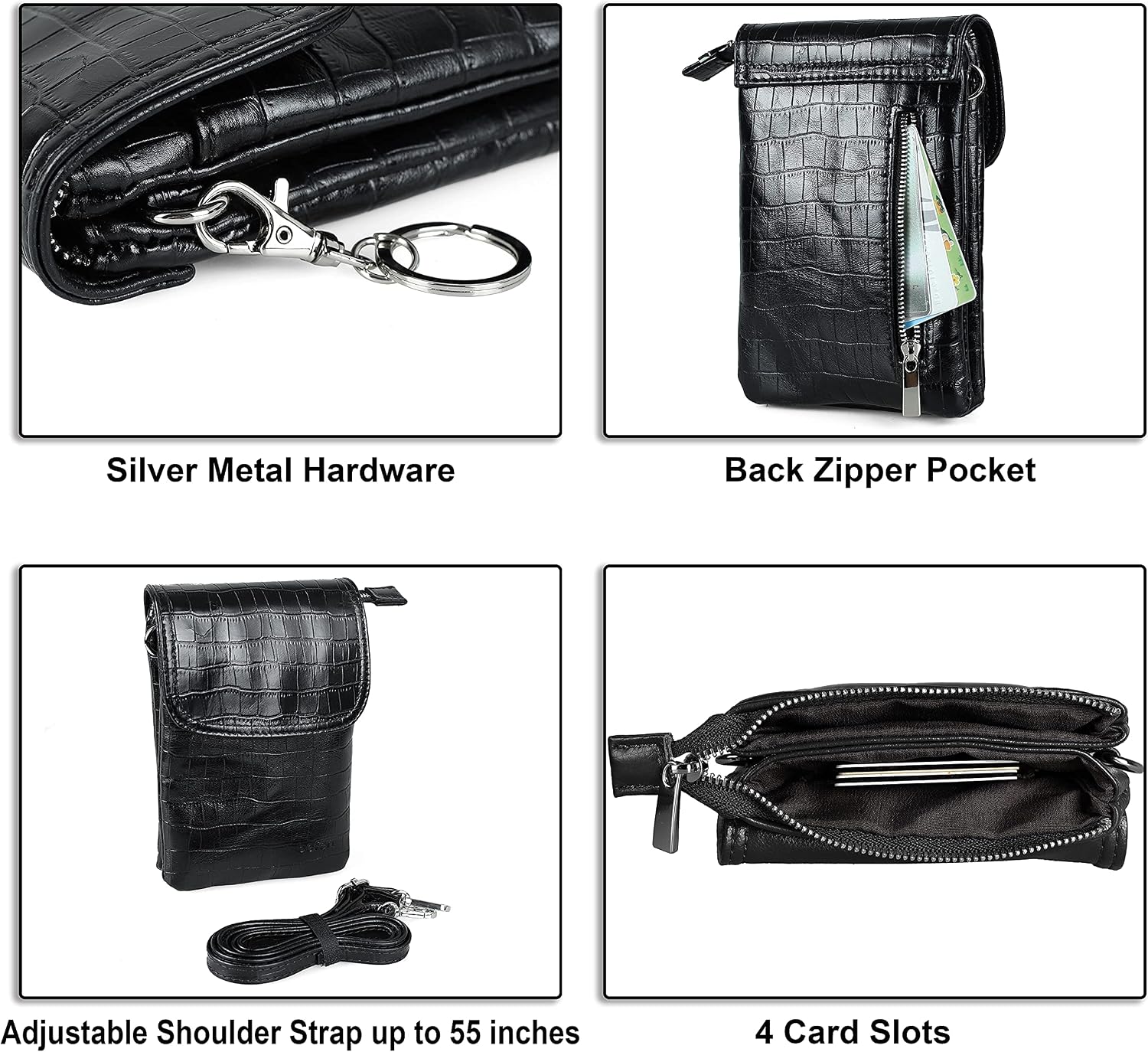 Thumbnail 4 de befen Genuine Leather Phone Bag 20x13cm