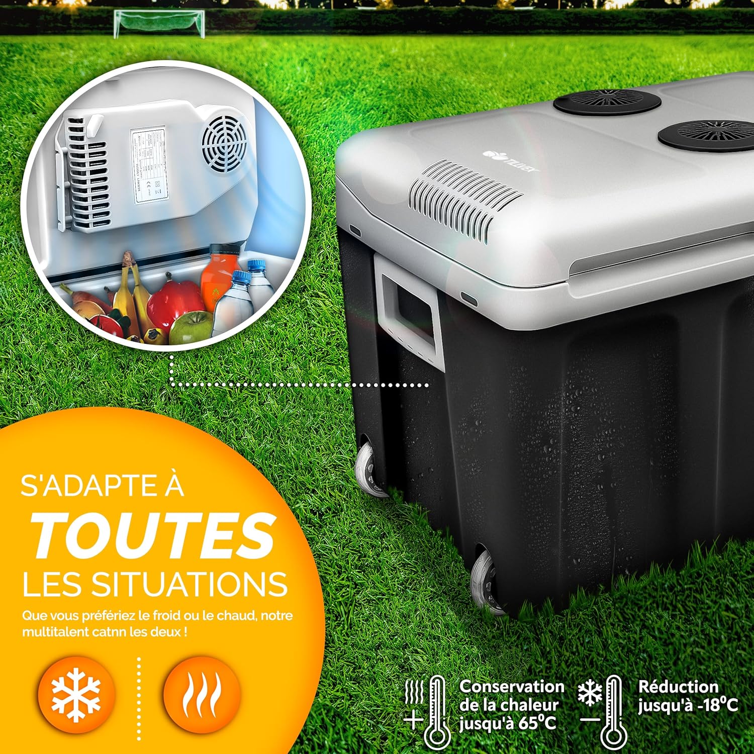 Thumbnail 1 de tillvex Glacière 40 l réfrigérante et chauffante