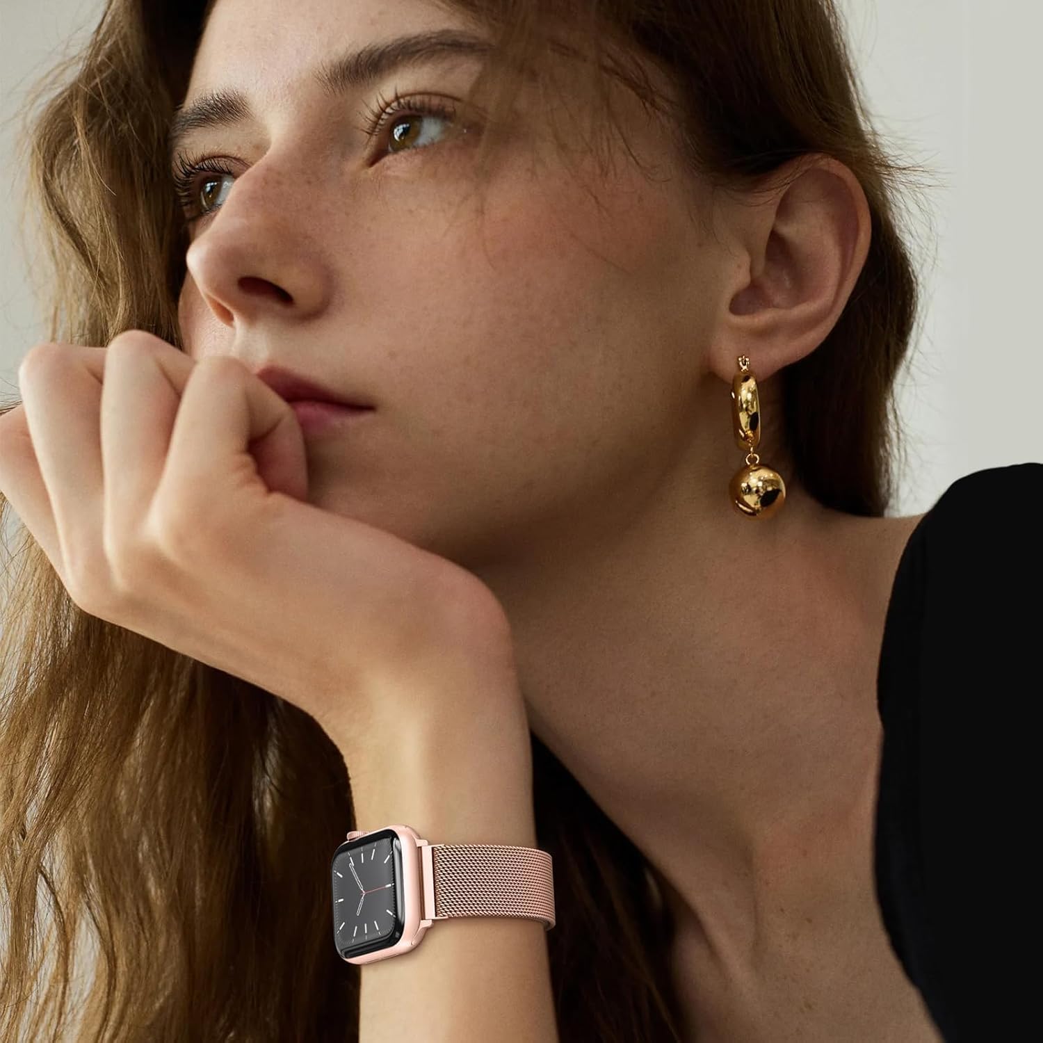 Detalle 1 de MRAIN-H Band Magnetic Metal Strap 42mm