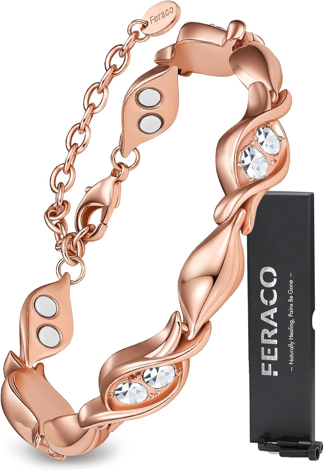 Detalle de Feraco Copper Bracelet, 99.99% Copper