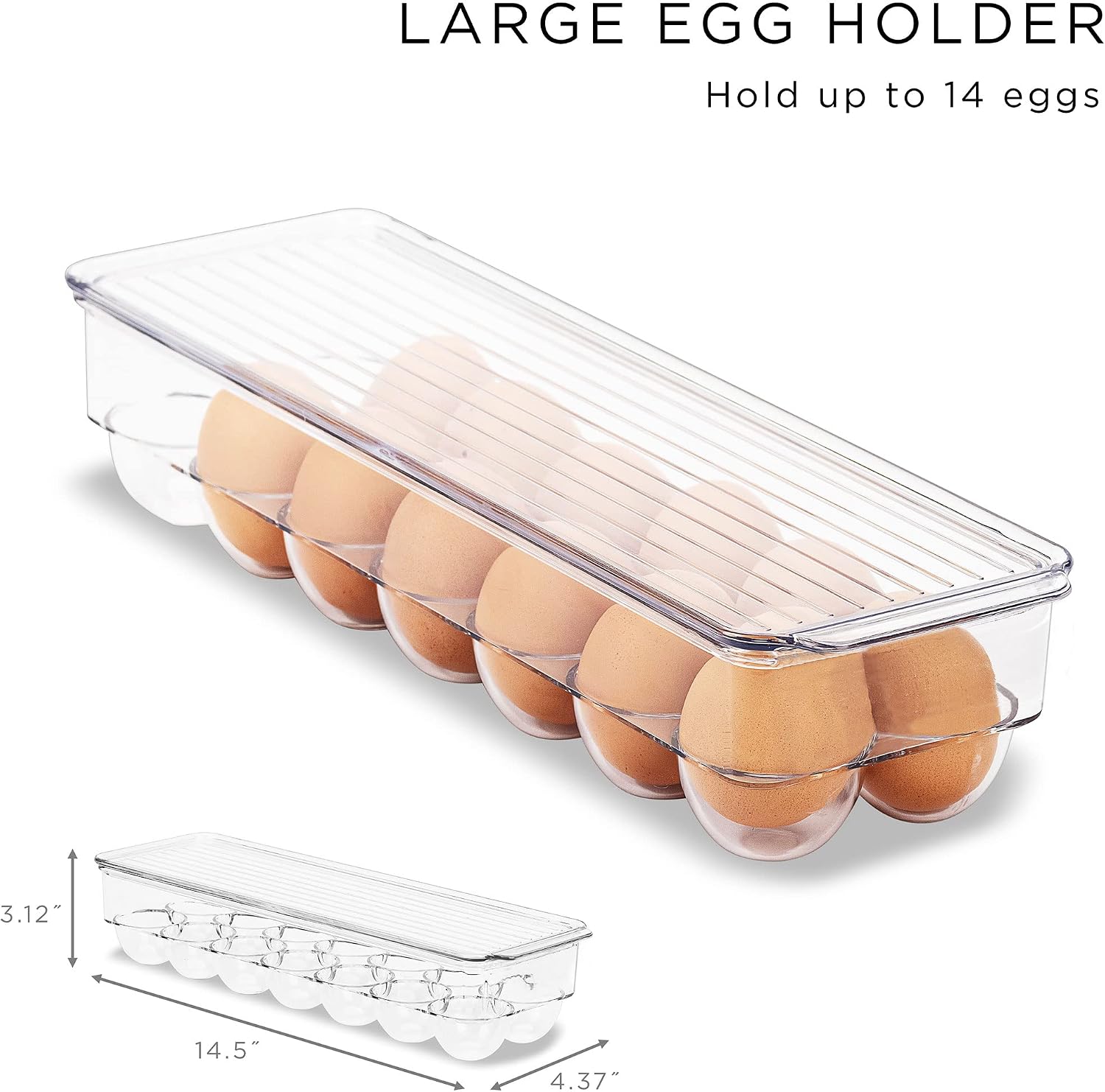 Thumbnail 2 de Sorbus Fridge Bins Stackable Organizer for Pantry