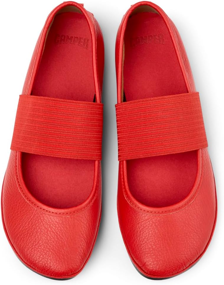 Thumbnail 3 de Camper Right Nina 21595 Mary JaneDonna: stivaletti Mary Jane rossi in pelle e materiali riciclati