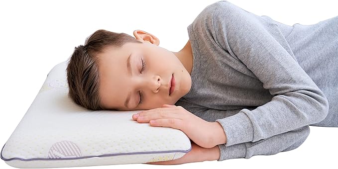 Detalle de SIKAINI Almohada Infantil Hipoalergénica de Espuma Memory 💤