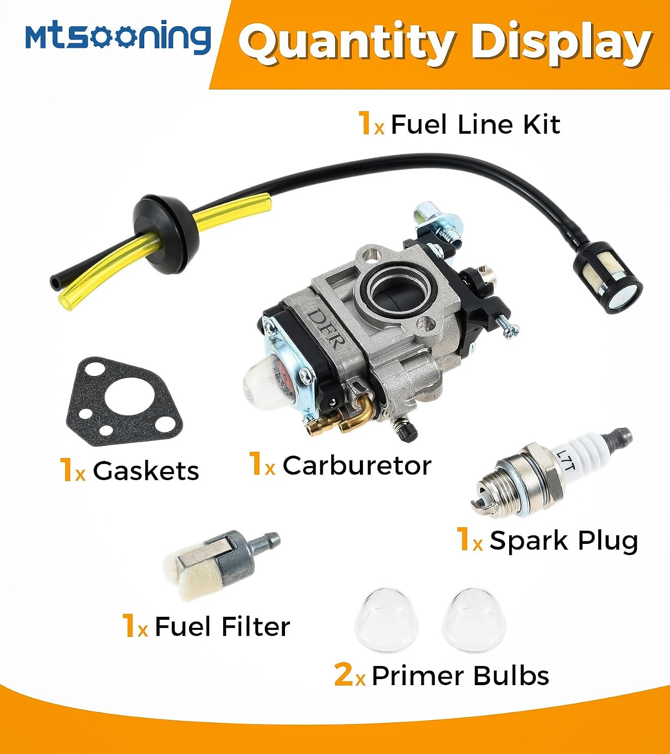 Thumbnail 5 de Replacement carburetor for 52cc Predator earth augers