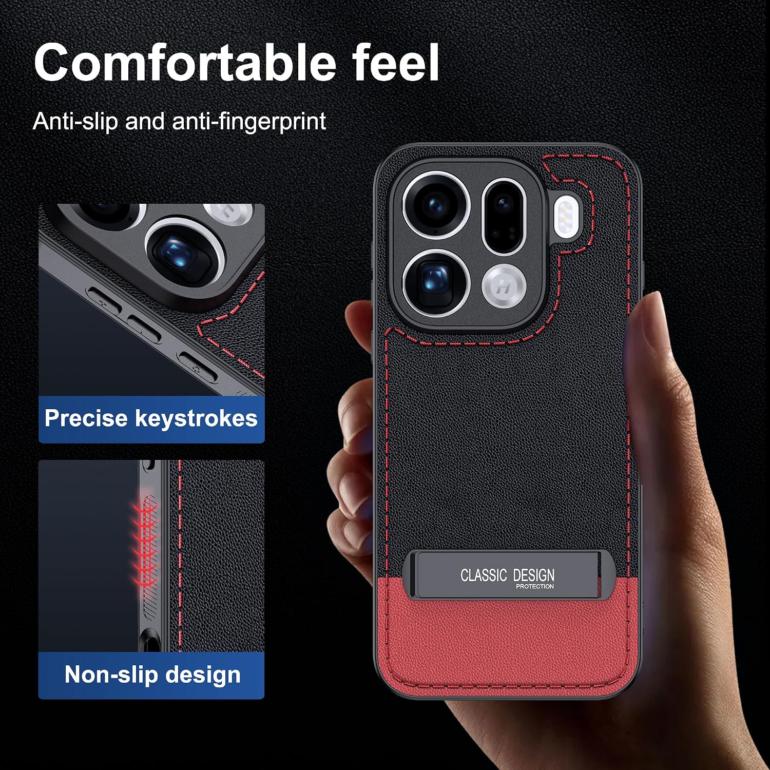 Detalle de Lemxiee Case für Oppo Find X9 Pro Handyhülle