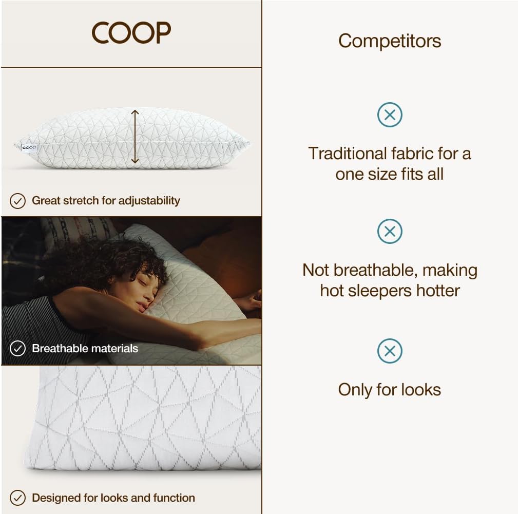 Thumbnail 6 de Coop Home Goods Original Pillow Cover, King Size, Quilted Lulltra Fabric