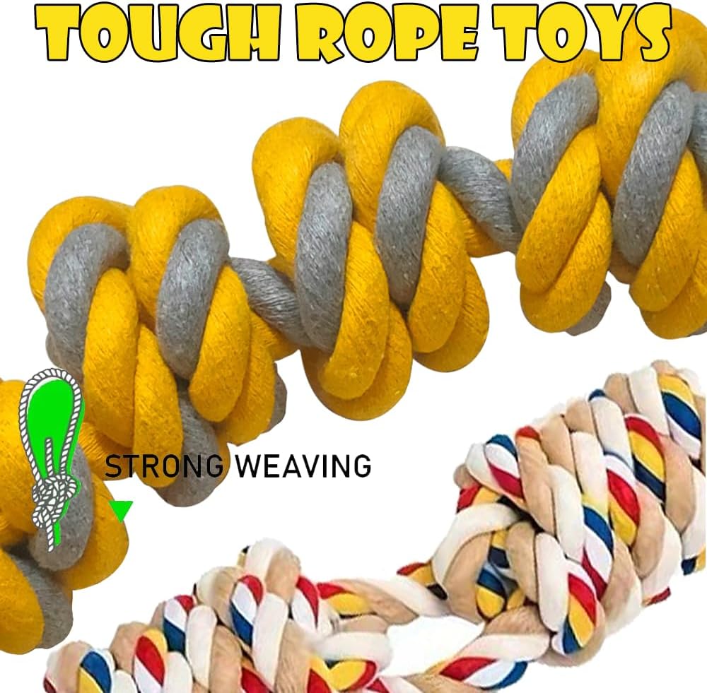 Detalle 2 de Speedy Panther 60cm Cotton Rope Toy for Large Dogs