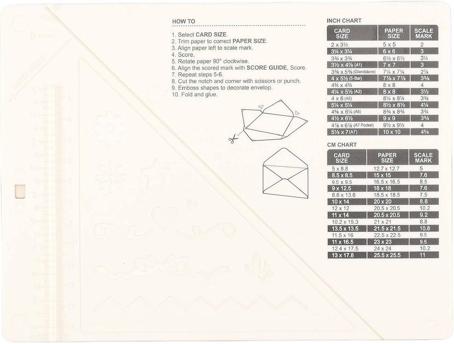 Thumbnail 2 de Vaessen Creative Perforatrice Cartes, Enveloppes et Boîtes – kit DIY pour scrapbooking et journaling