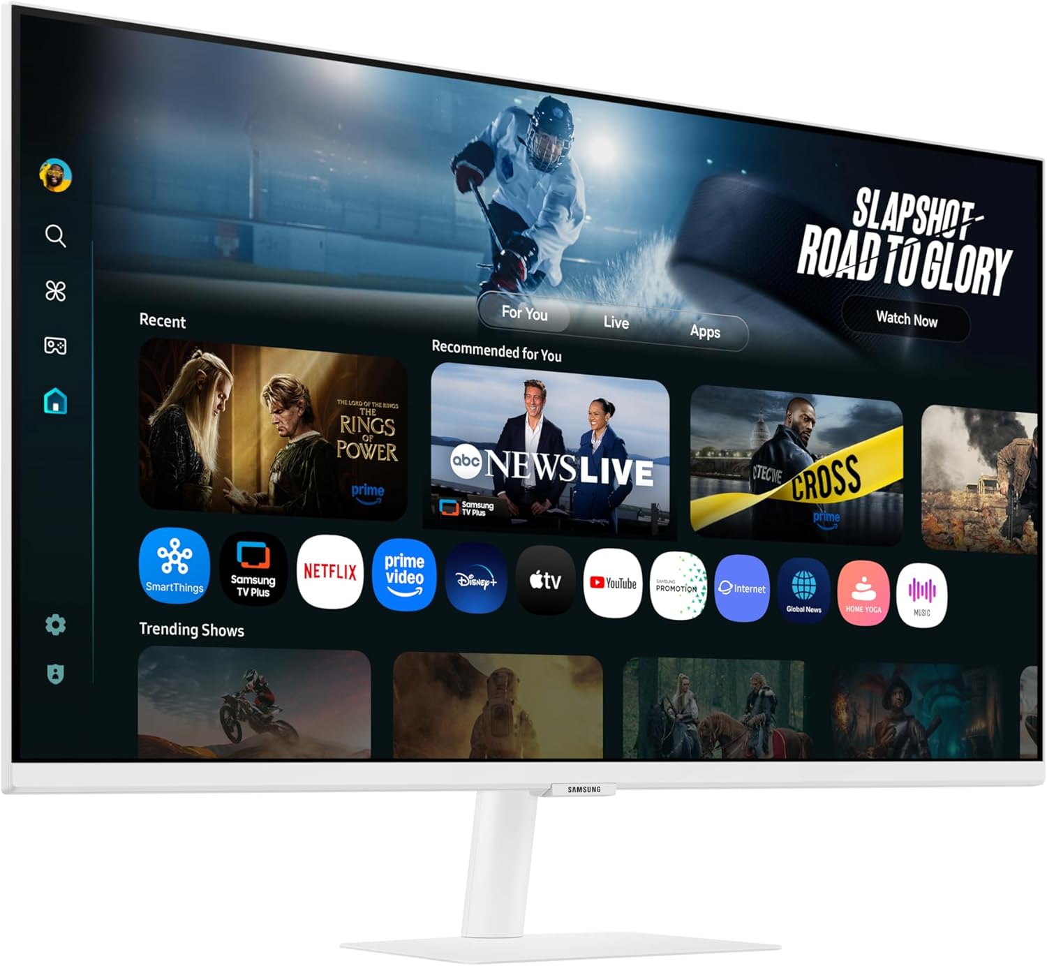 Detalle de Samsung LS32FM703UUXXU 32-inch 4K smart monitor