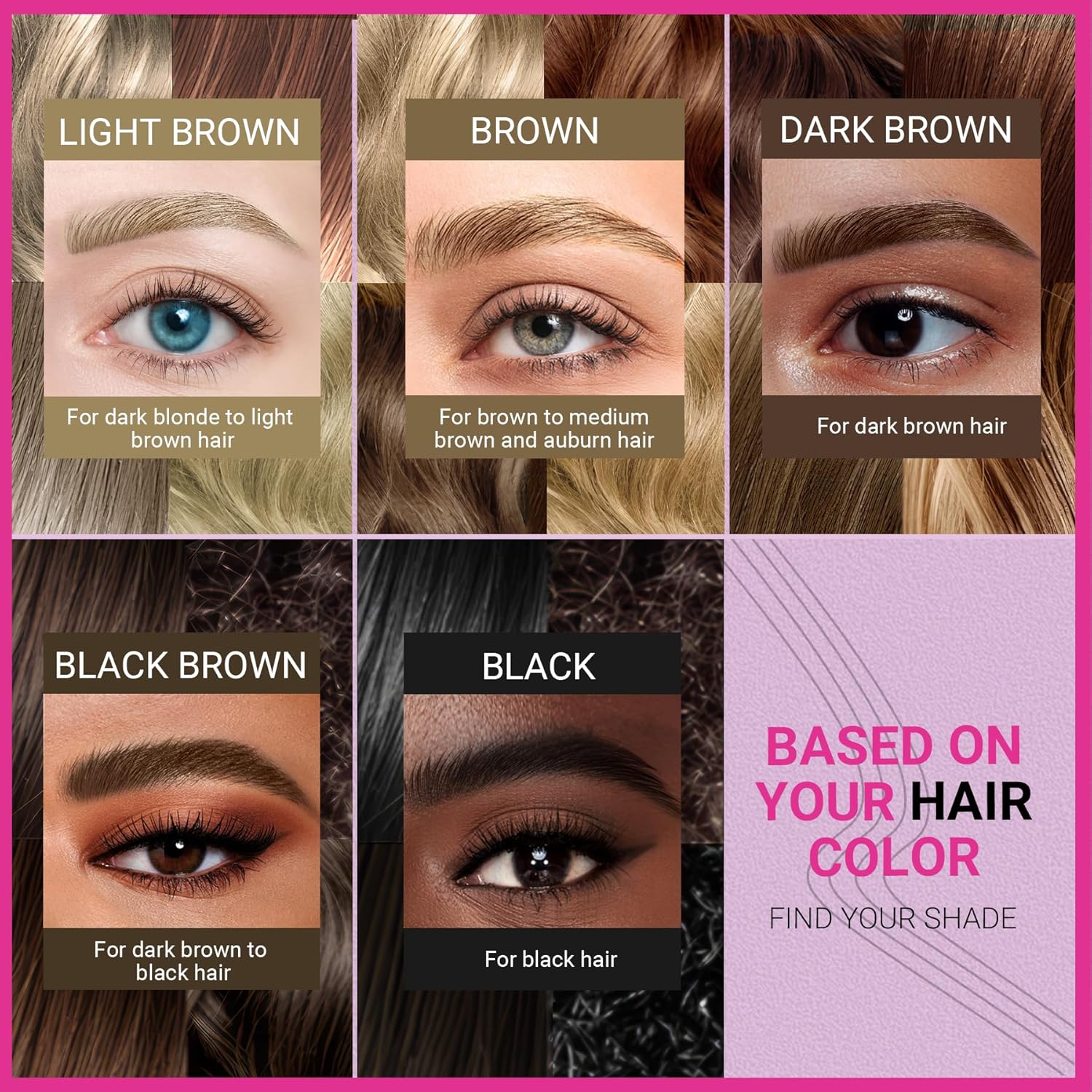 Thumbnail 6 de iMethod Eyebrow Pen 2-in-1 Magic Brow Pencil (Dark Brown) with 4-Fork Tip + Precise Brush Tip