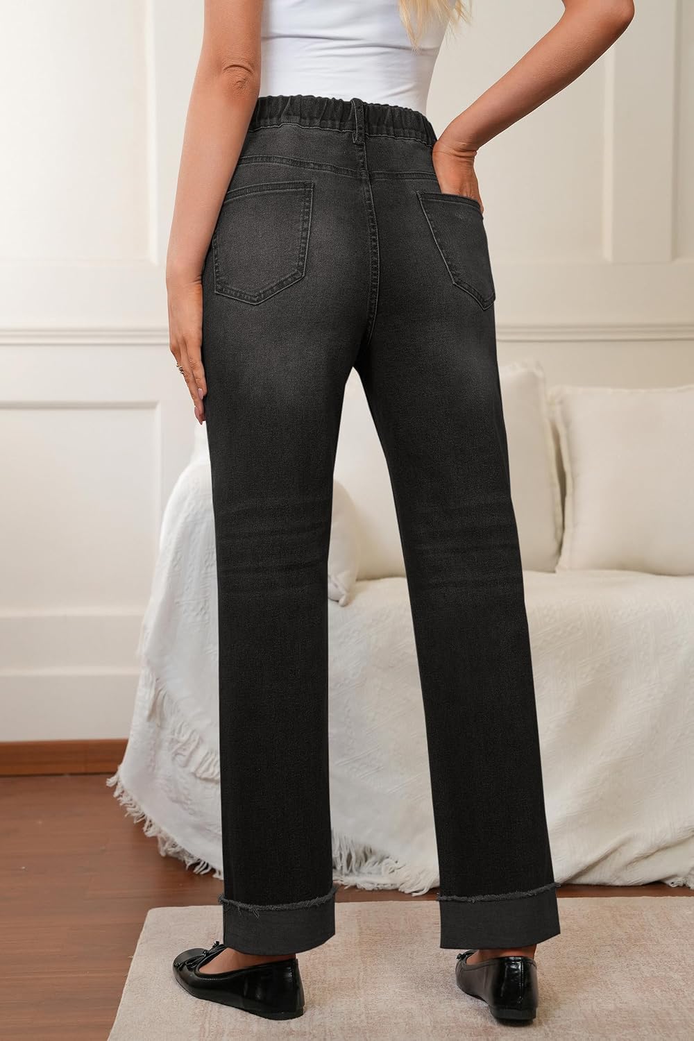 Detalle de BLENCOT Maternity Jeans Cotton-Blend Denim