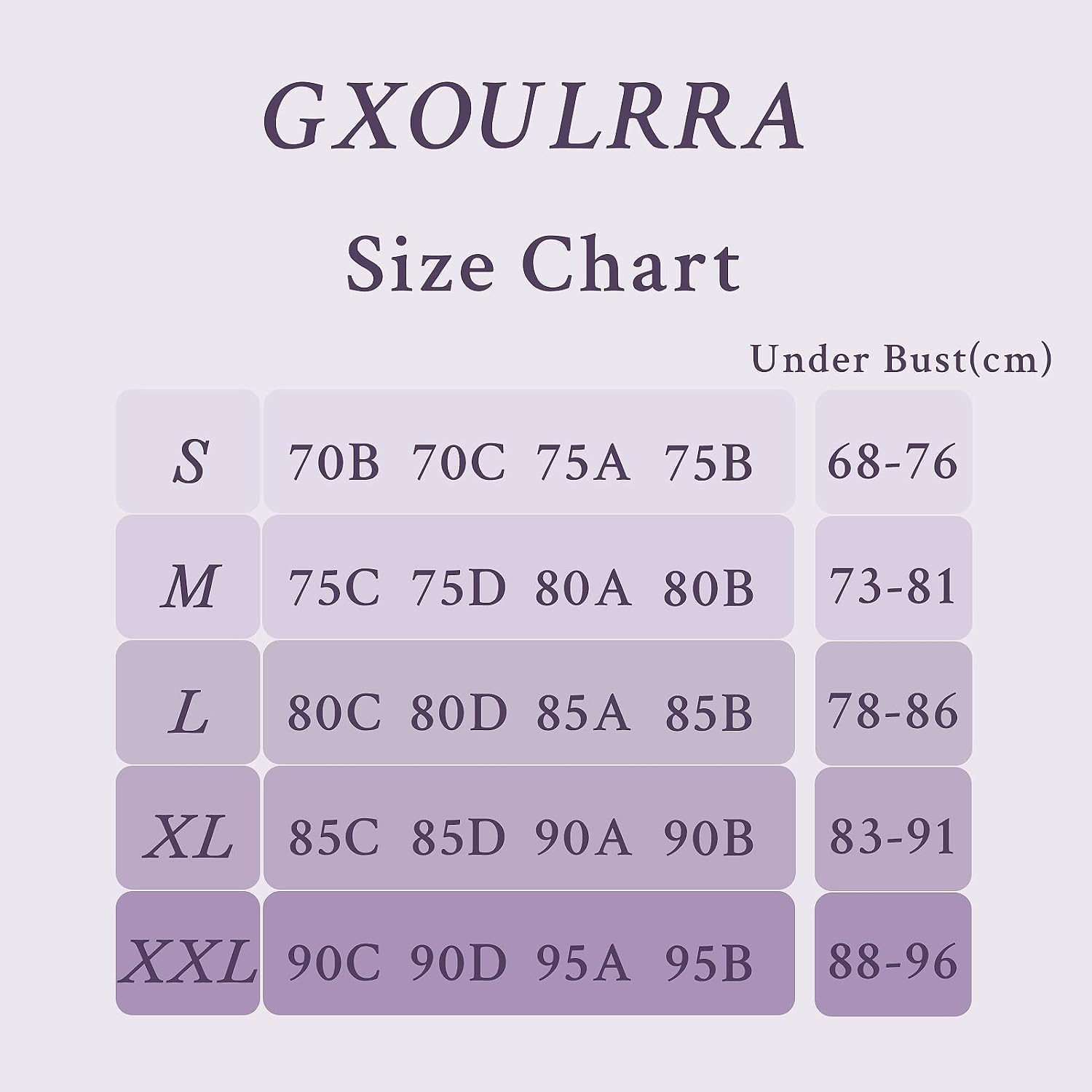 Detalle 2 de GXOULRRA Komfort Tief V BH ohne Bügel