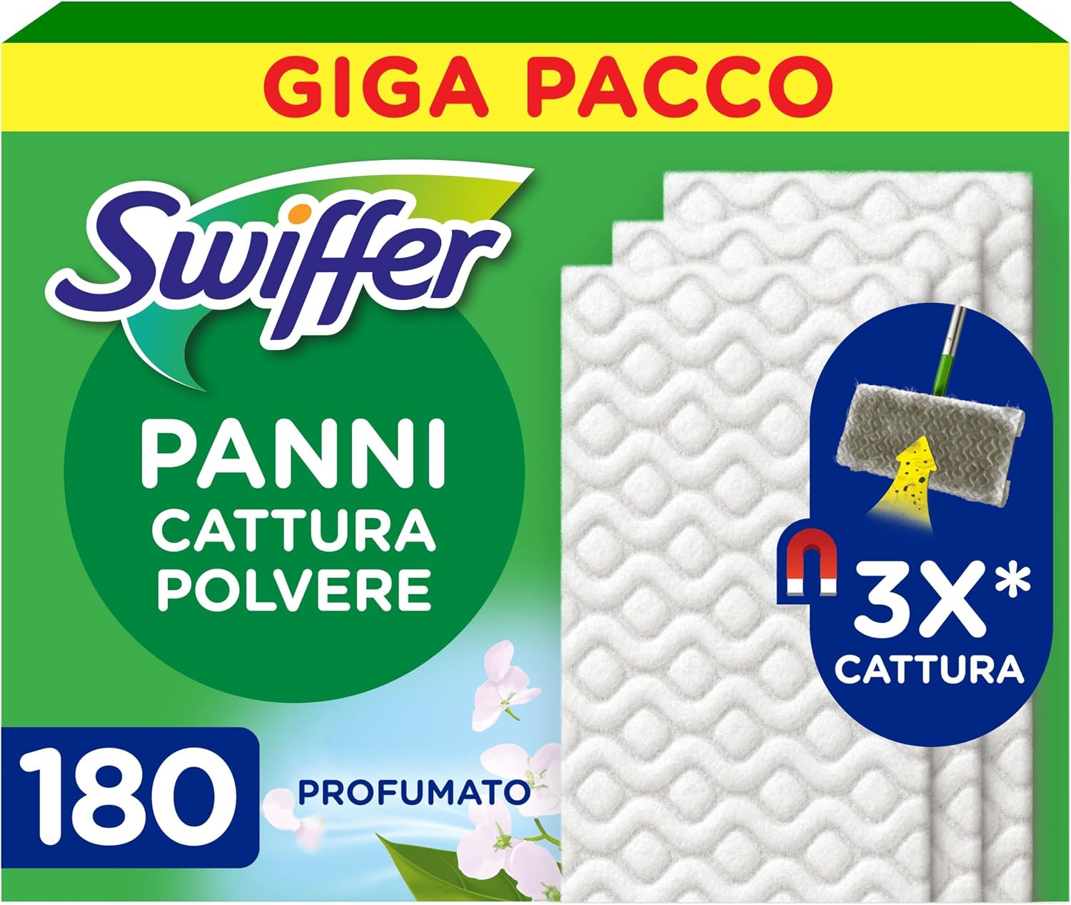 Detalle de Swiffer Panni Cattura Polvere 180 pz