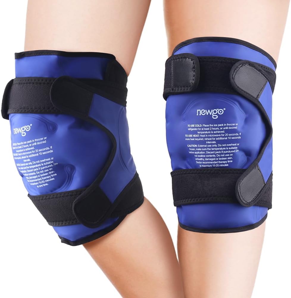 Thumbnail 6 de NEWGO XXXL Gel-Kühlmanschette für das Knie – wiederverwendbare Kältebandage mit 3 verstellbaren Bändern