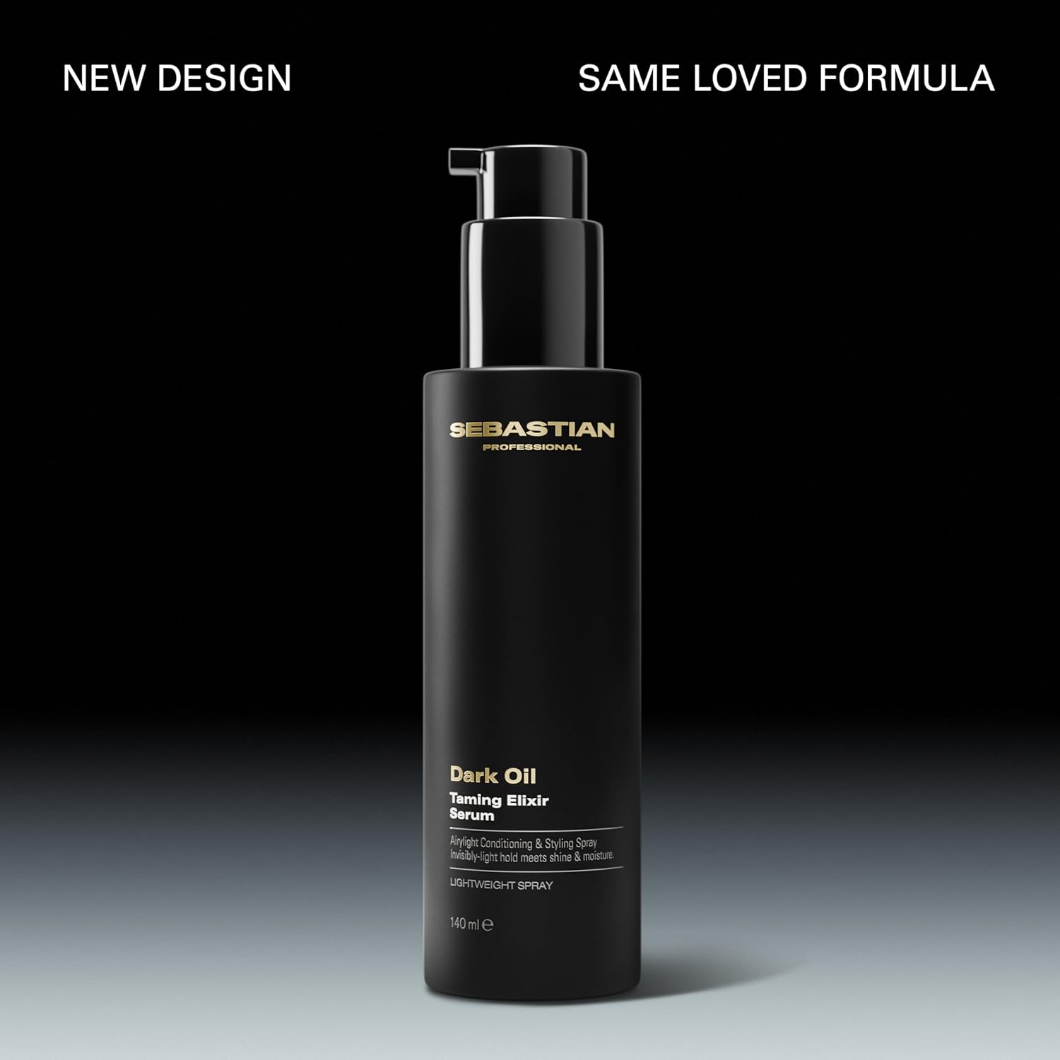 Thumbnail 1 de Sebastian Professional Dark Oil Taming Elixir Serum 140ml – anti-frizz, heat protectant smoothing hair serum