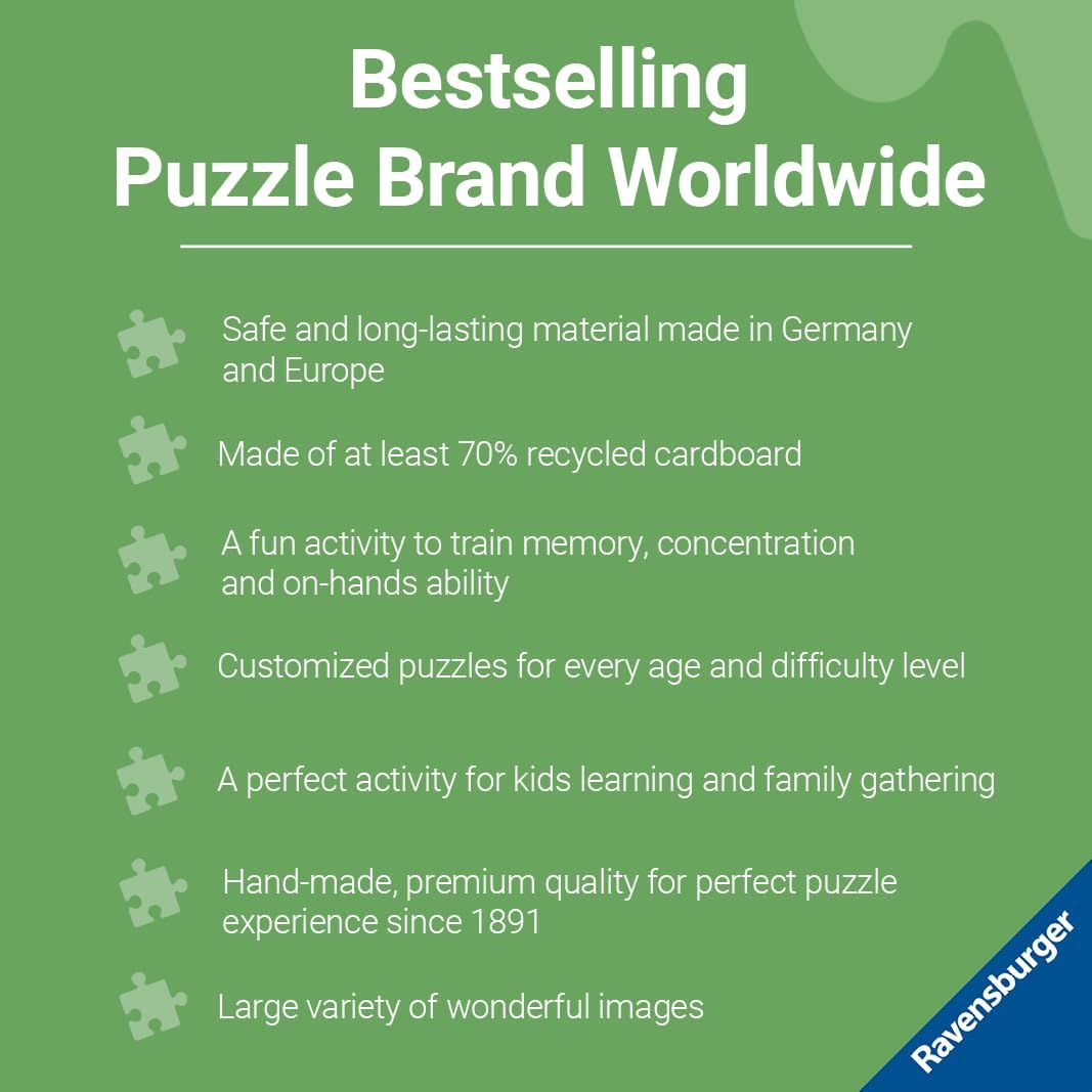 Thumbnail 3 de Ravensburger Kinderpuzzle 12886 “Hunde Picknick” da 100 pezzi XXL per bambini da 6 anni