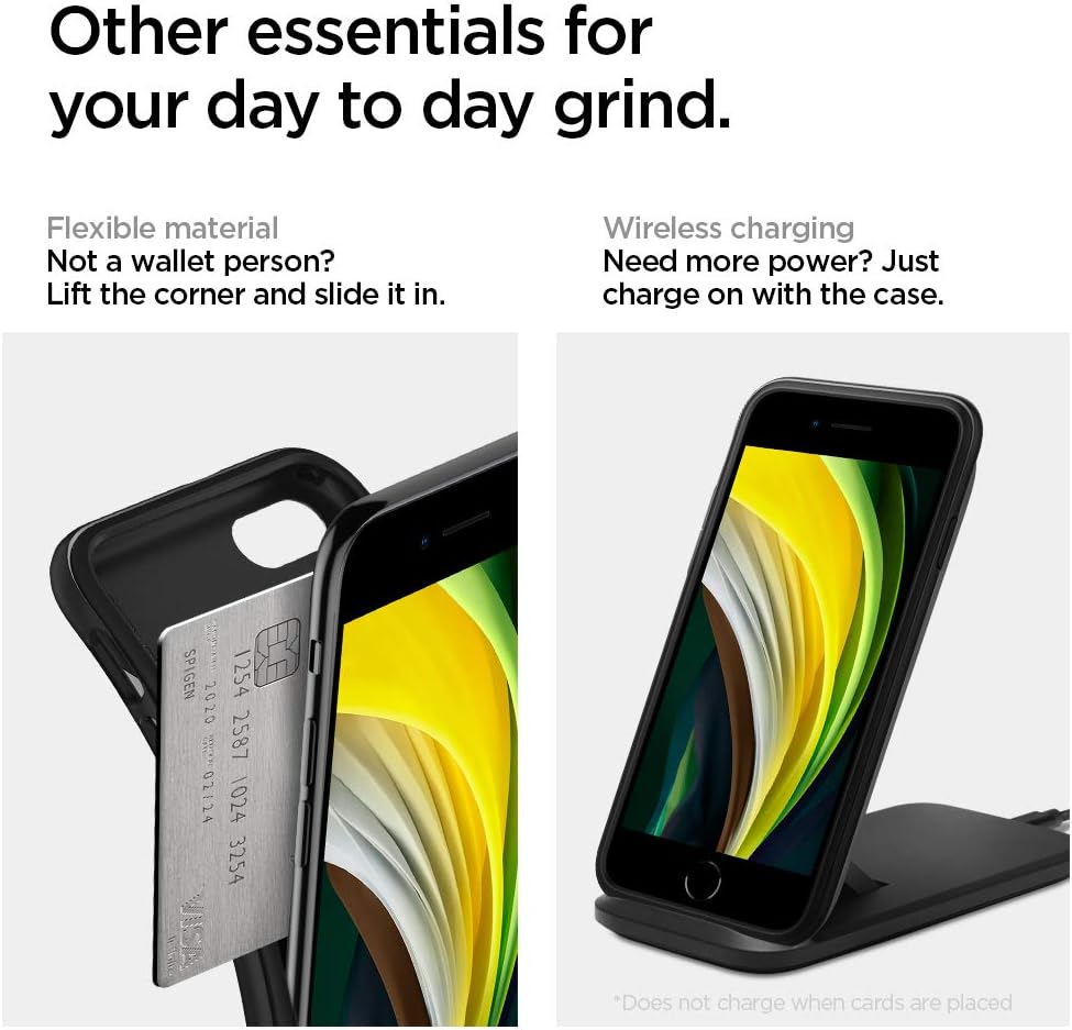 Thumbnail 6 de Spigen Rugged Armor : coque en TPU pour iPhone SE 2022 5G / SE 2020 (noir mat)