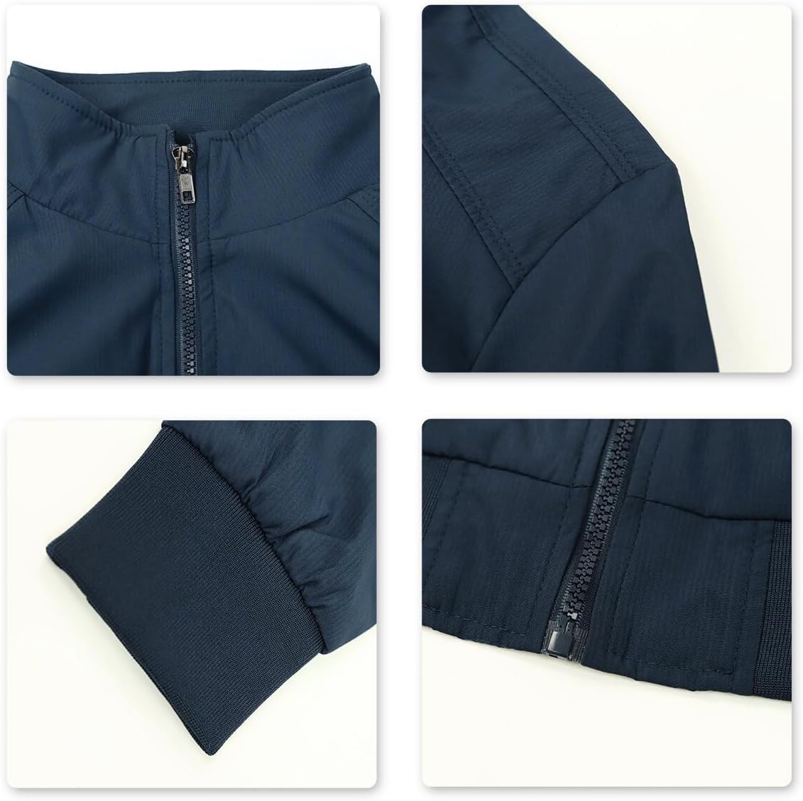 Thumbnail 4 de Allthemen Giubbotto da uomo invernale caldo da aviatore: giacca tattica casual con zip