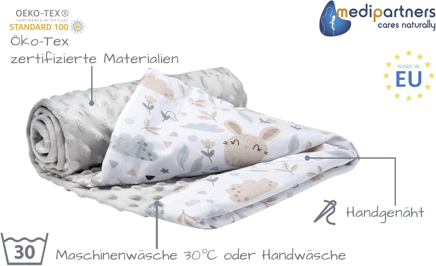 Thumbnail 1 de Medi Partners Babydecke 75x100 cm