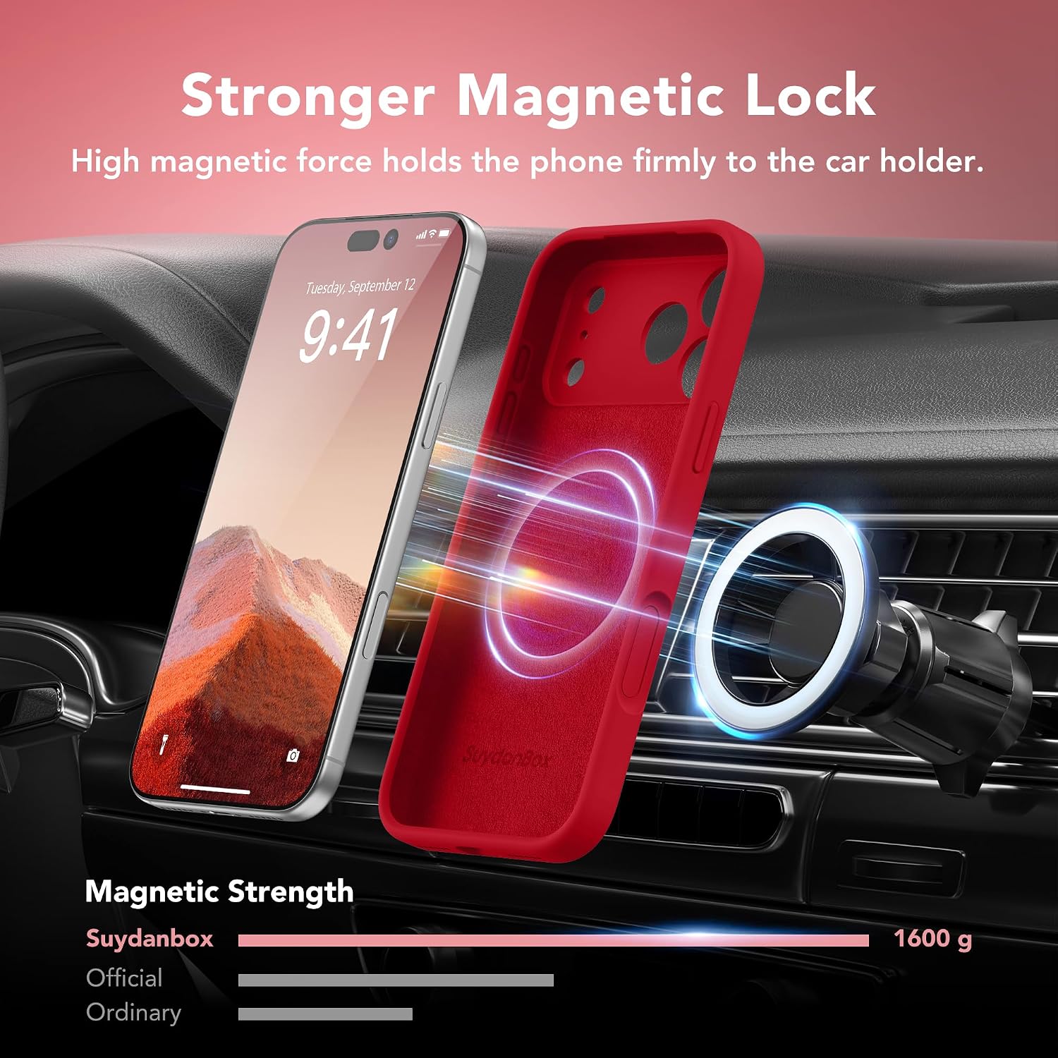 Detalle de SuydanBox Magnetic iPhone 17 Pro Max Case 6.9"