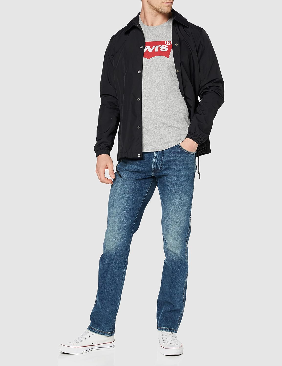 Thumbnail 2 de Levi's Graphic Set-in Neck T‑shirt Gris M