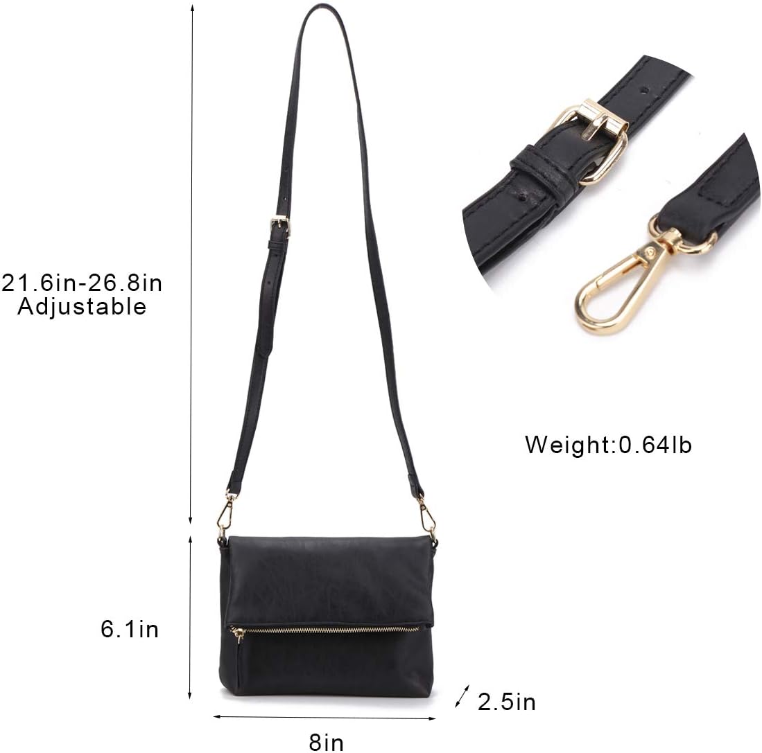 Thumbnail 6 de Gladdon Small Crossbody Bag for Women with Detachable Strap – Vegan PU Leather Purse