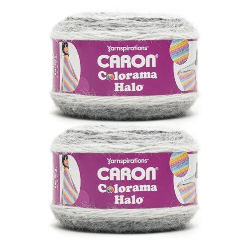 Caron Colorama Halo Stripe – 2 pelotes de 400 m ⚙️