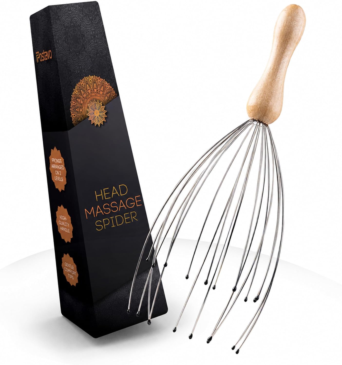 Thumbnail 6 de Postavo Original Spider Head Massager with 20 Fingers and Stainless Steel Handle