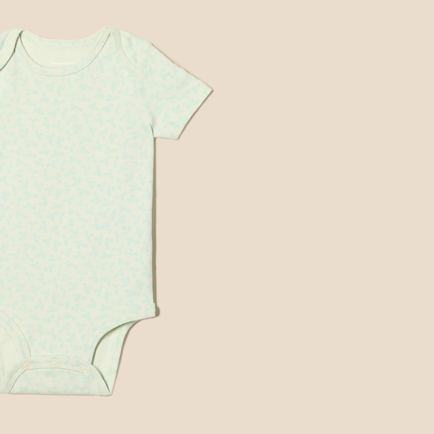 Detalle 2 de Amazon Essentials Unisex Baby Kurzarm-Body aus Baumwolle (Kurzärmelige Bodys)
