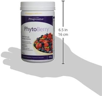 Thumbnail 6 de Progressive PhytoBerry Antioxidant Powder, Natural Berry Flavour, 450 g