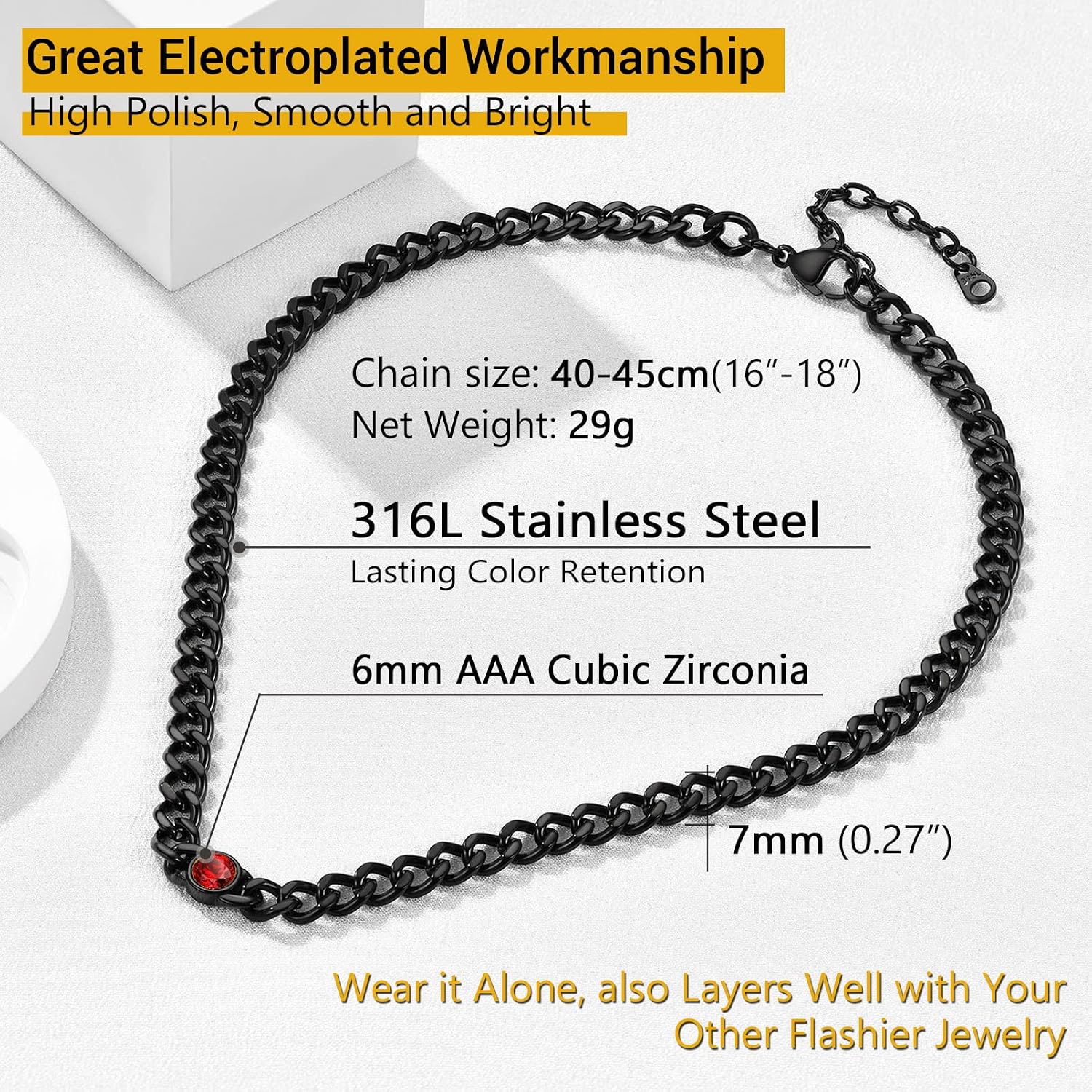 Thumbnail 4 de PROSTEEL Ras de Cou Femme Ajustable 40+5 cm
