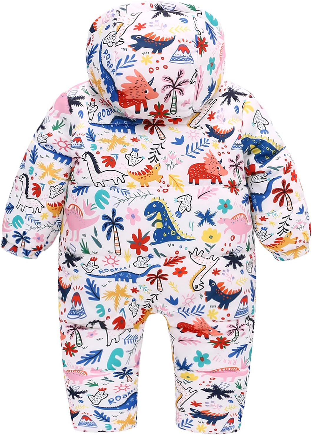 Thumbnail 1 de famuka Baby Snowsuit Romper: Fleece-Lined Winter Warmth for 0–18 Months