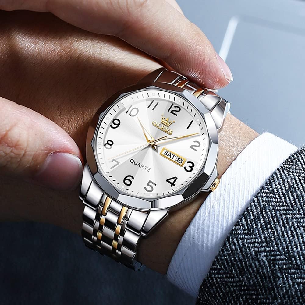 Thumbnail 3 de OLEVS 41mm Dress Watch with Calendar