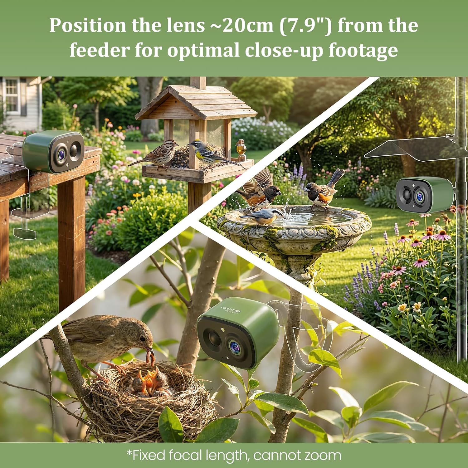 Detalle 1 de Bird Watching Camera 2.5K