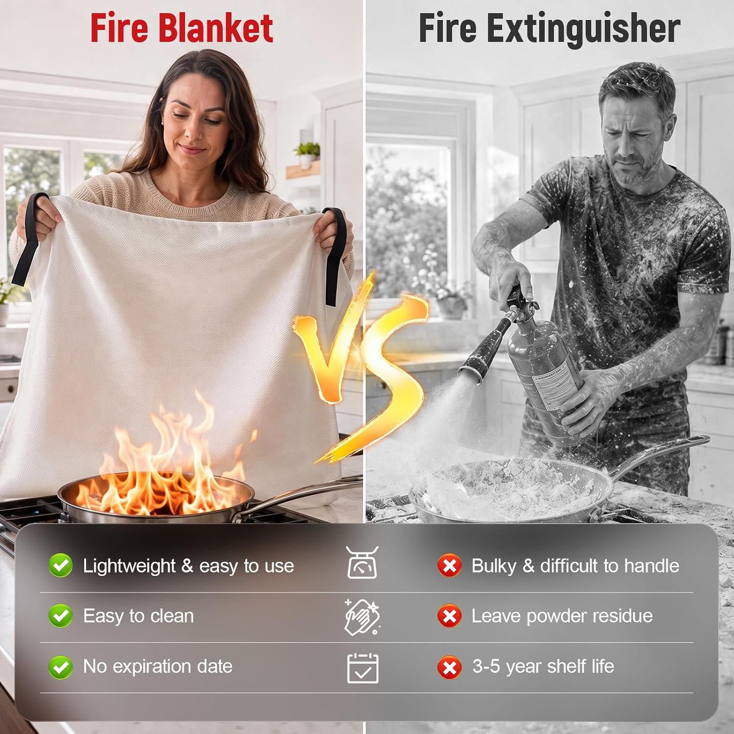 Thumbnail 4 de Mondoshop Fire Blanket emergency fire blanket 🧯