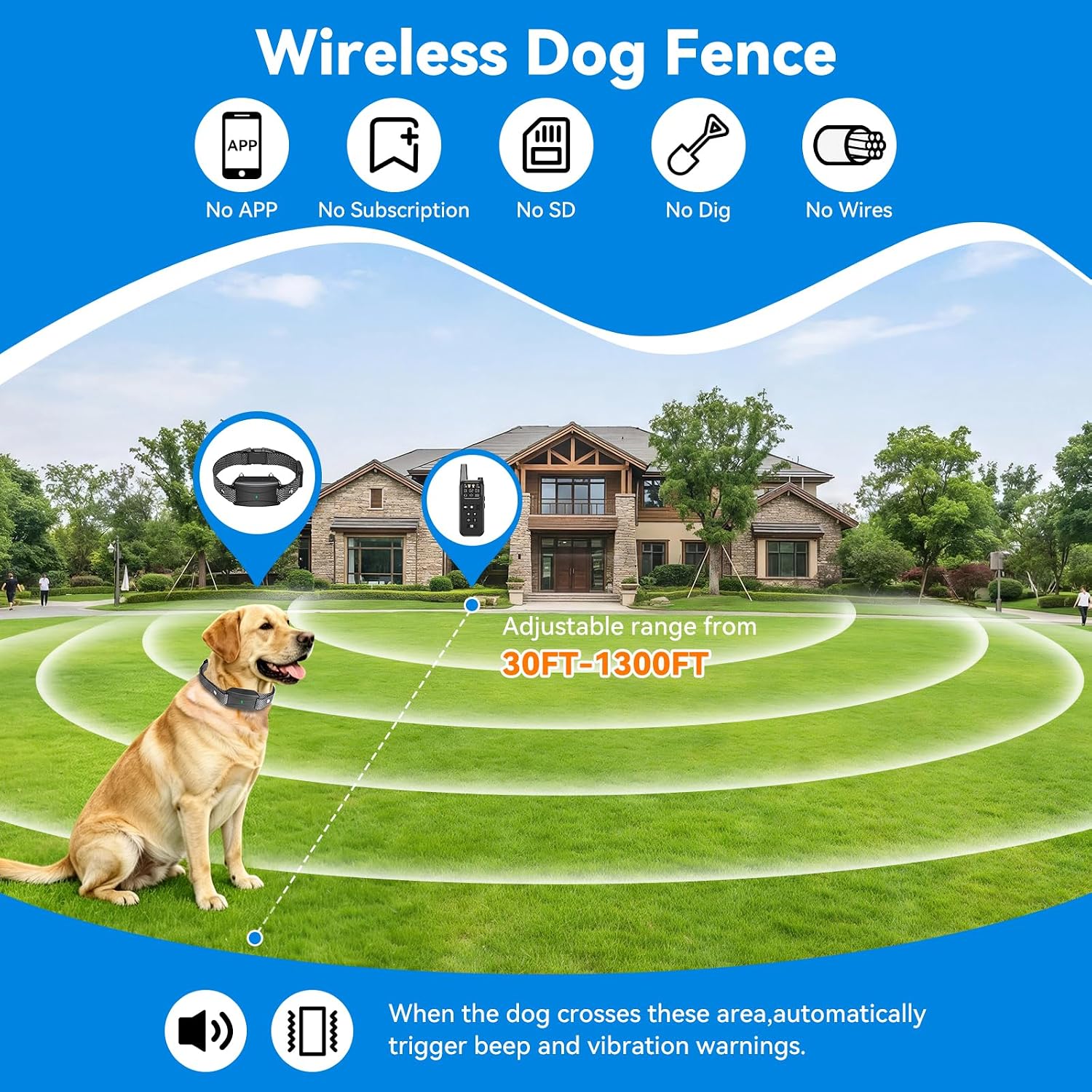 Detalle de Wireless Dog Fence System