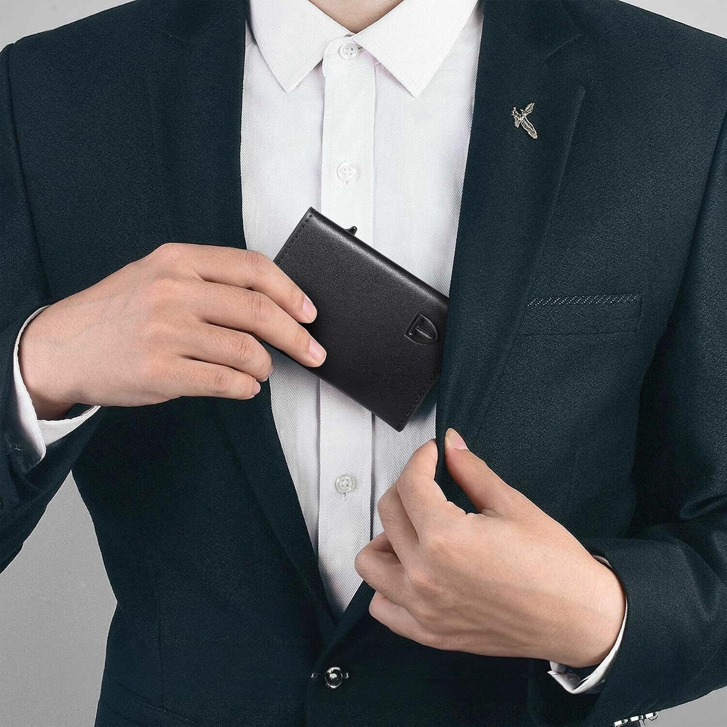 Detalle 2 de TENBST Portafoglio Slim 10 cm 💼