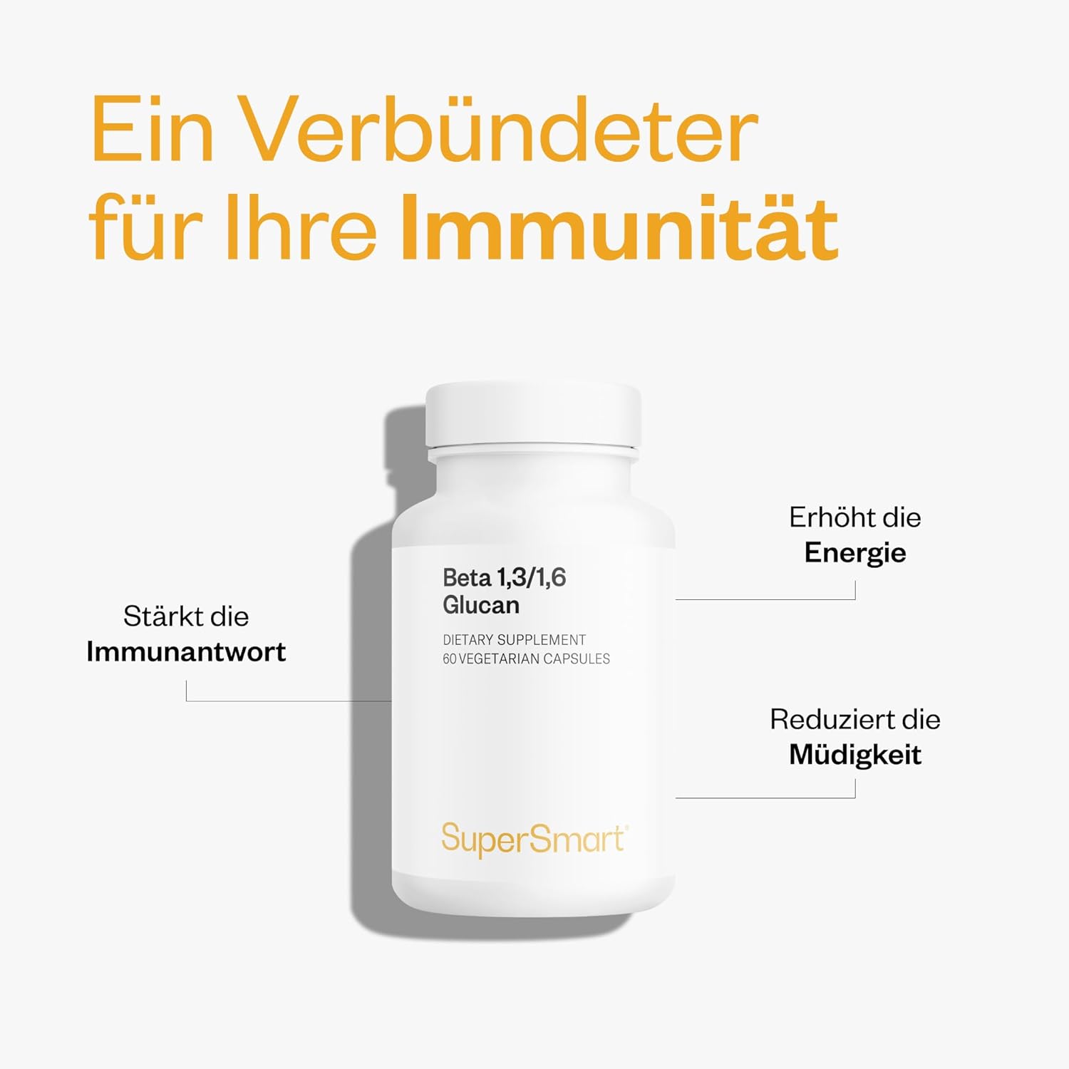 Thumbnail 2 de Beta 1,3/1,6 Glucan von Supersmart – Immunstärkung und Vitalität (vegan)