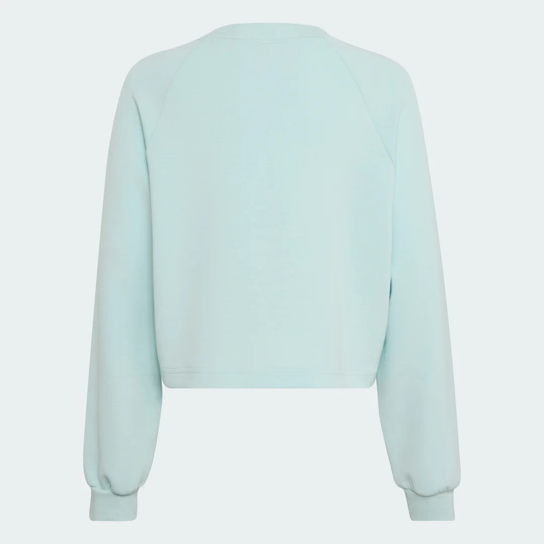 Detalle 2 de Sudadera Adidas Turquesa — comodidad y estilo para el día a día