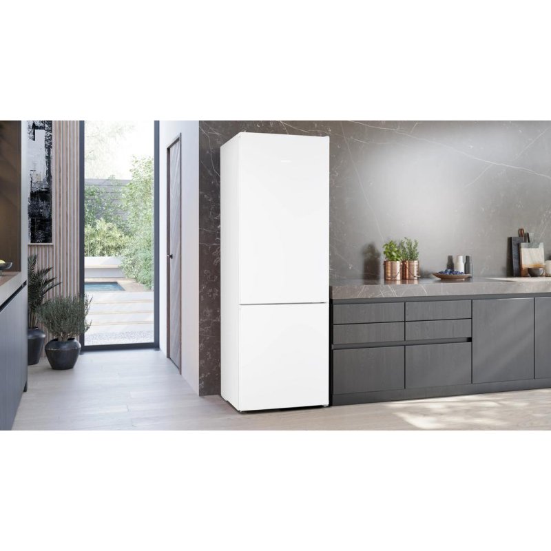 Detalle 2 de Frigorífico Combi Siemens iQ300 KG49NVWDG – 440 L, No Frost, blanco