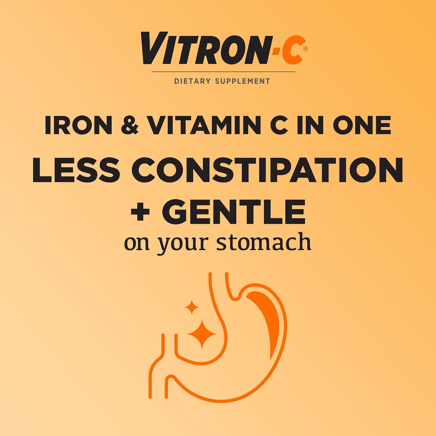 Detalle de Vitron-C 012301 Iron Supplement with Vitamin C, 60 Tablets
