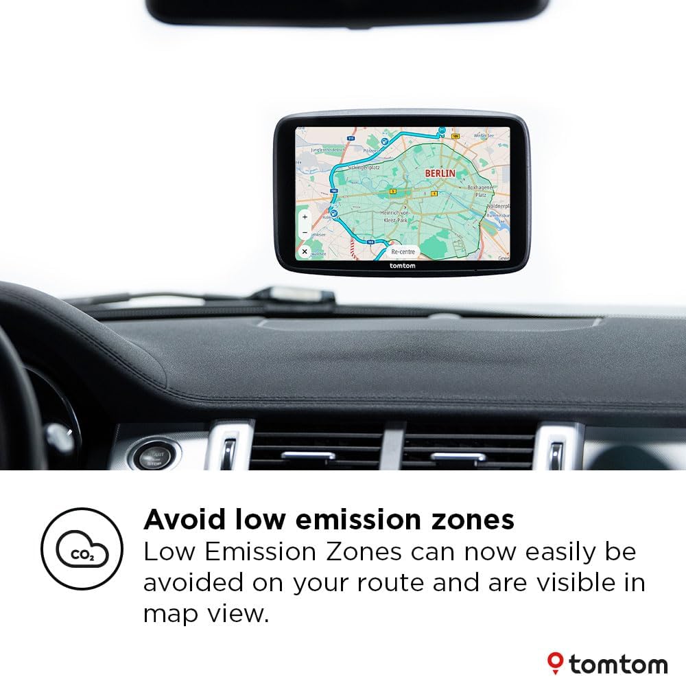 Thumbnail 5 de TomTom GO Navigator 2nd gen car sat nav with large 6-inch display, real-time traffic and Speed Camera Alerts trial