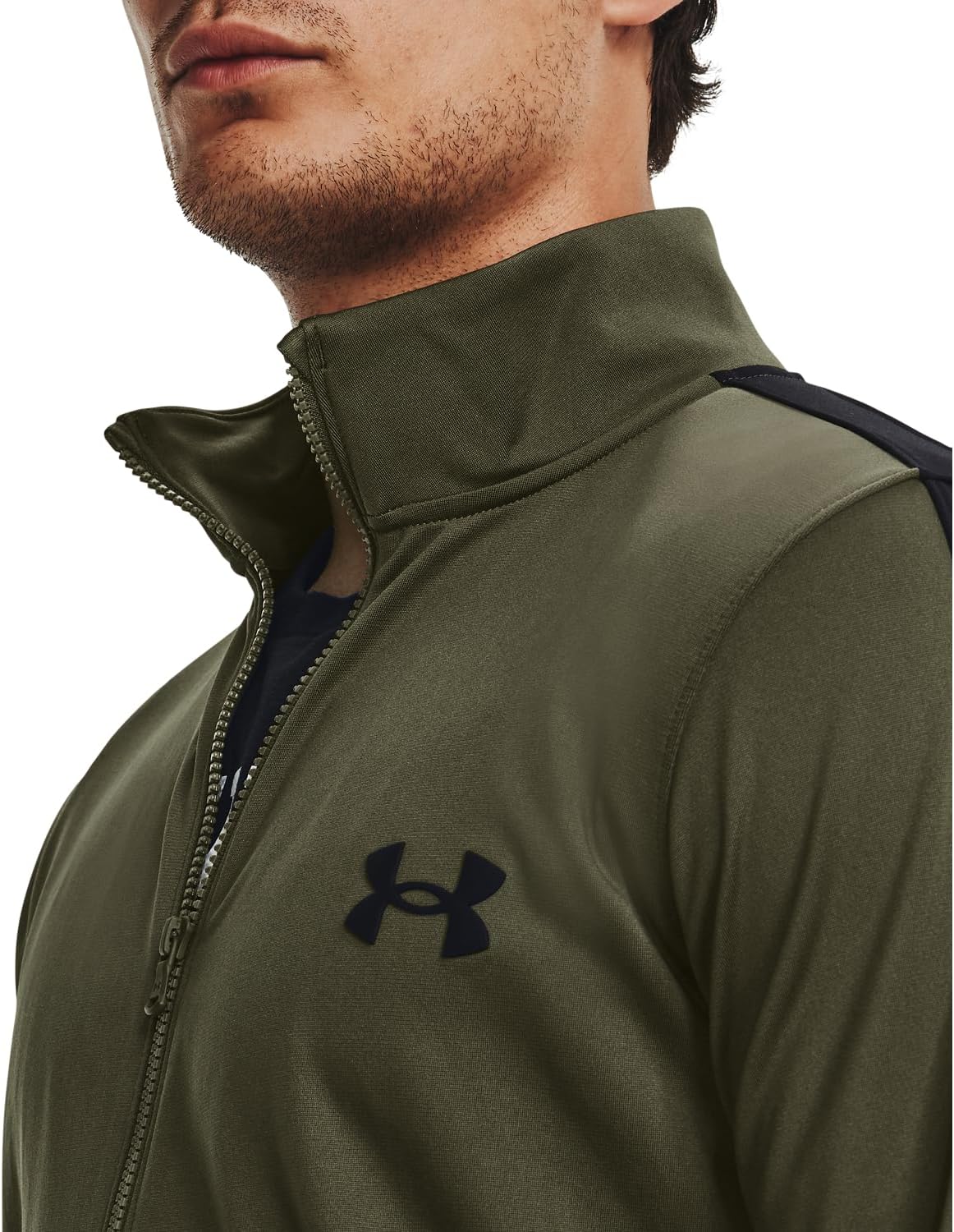 Detalle de Under Armour Ua Knit Track Suit per uomo – Marine Od Green, taglia L