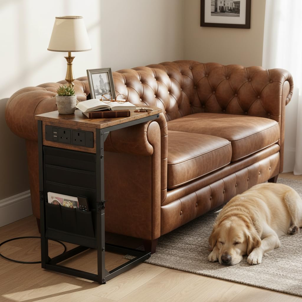 Detalle de AMHANCIBLE C-shaped side table set