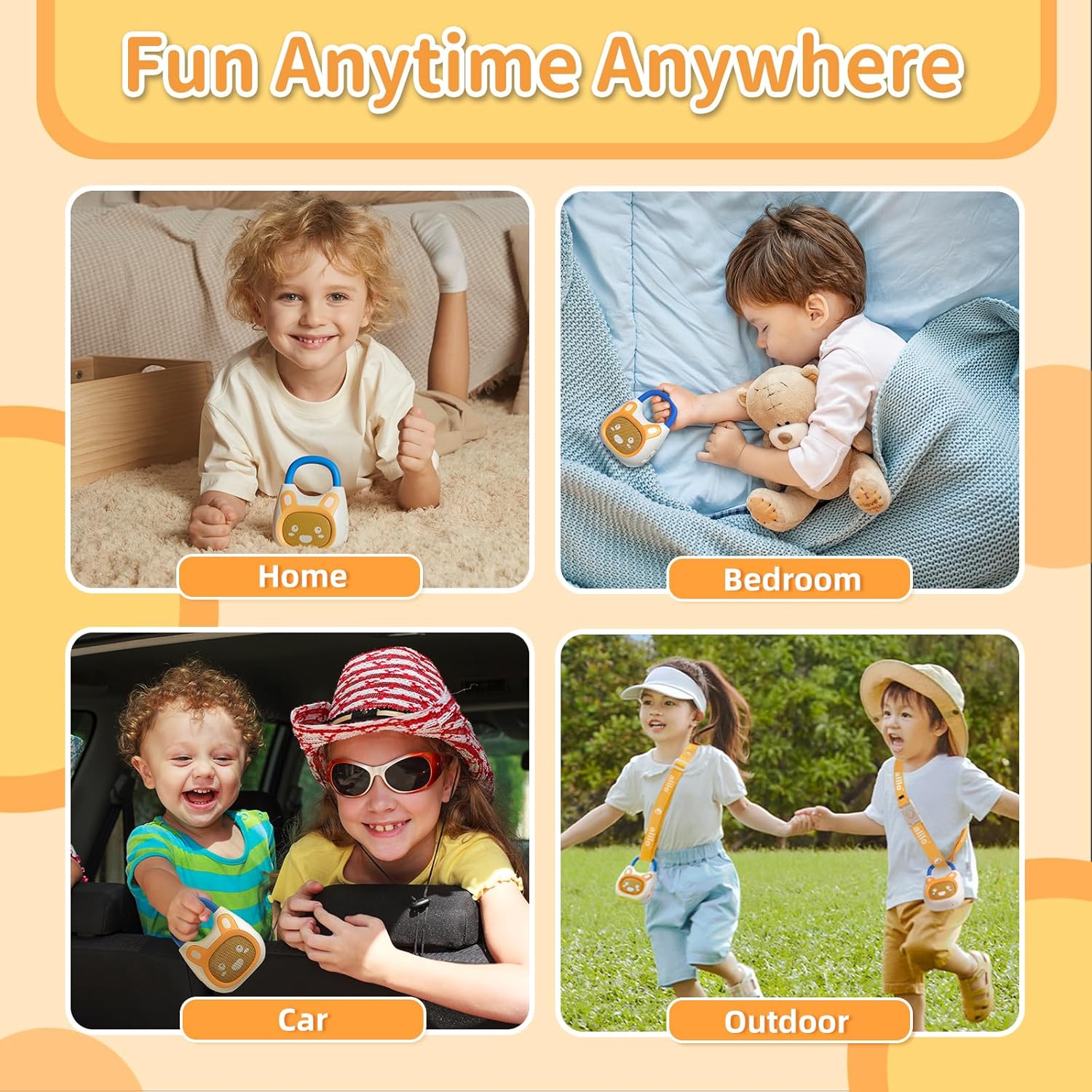Thumbnail 6 de alilo Pocket Bunny: Portable Kids Music Player with 120+ Preloaded Stories & Music