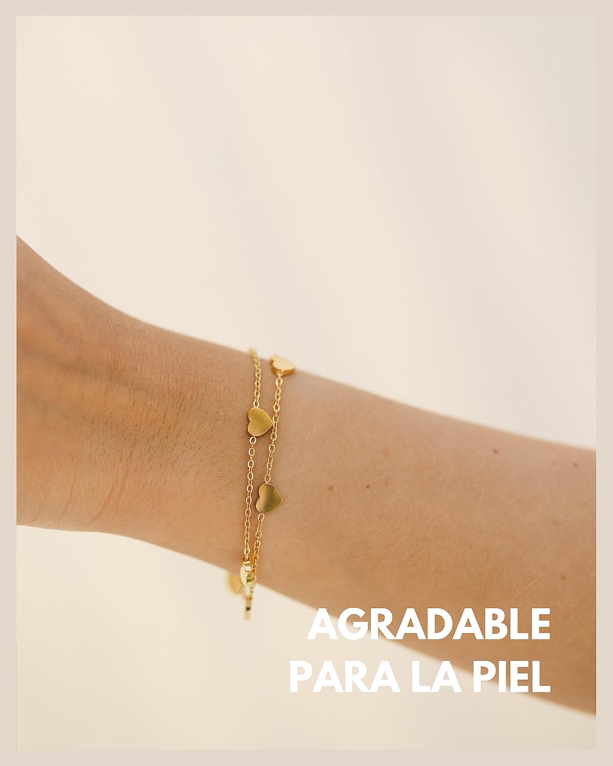 Detalle 2 de GD GOOD.designs Pulsera Corazón ajustable 15–19 cm