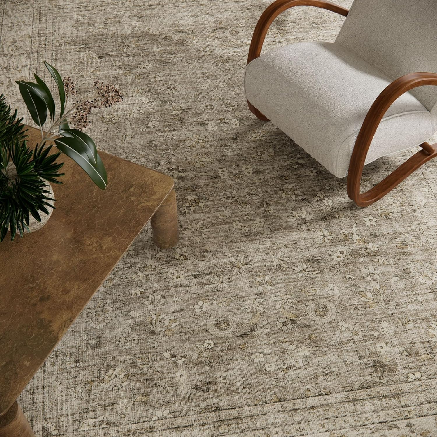 Thumbnail 3 de 10x14 Area Rug Machine Washable 🏡