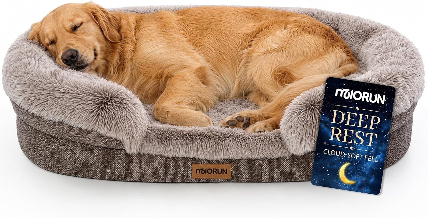 Detalle de Miorun Orthopedic Dog Bed, 43-Inch