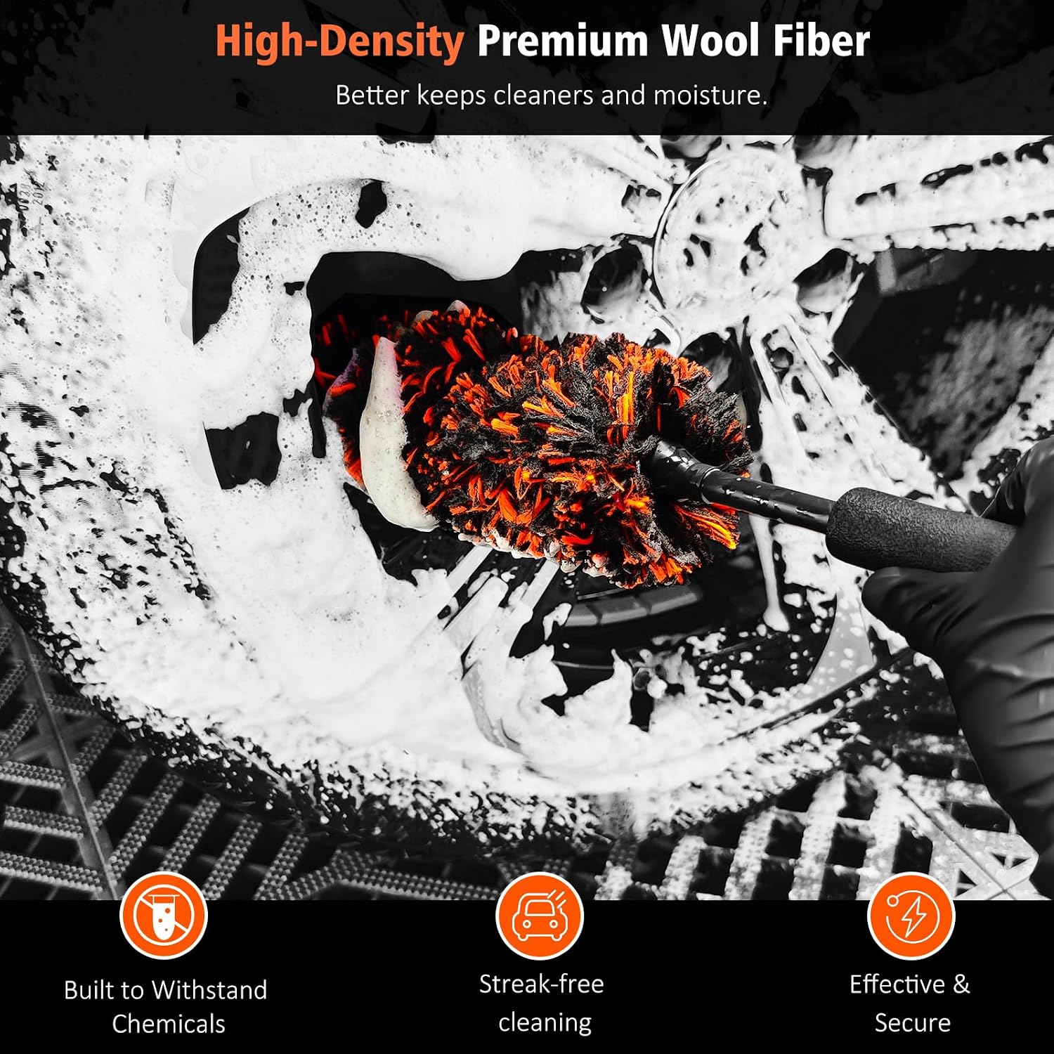 Thumbnail 1 de YeewayVeh wheel cleaning kit 4PCS