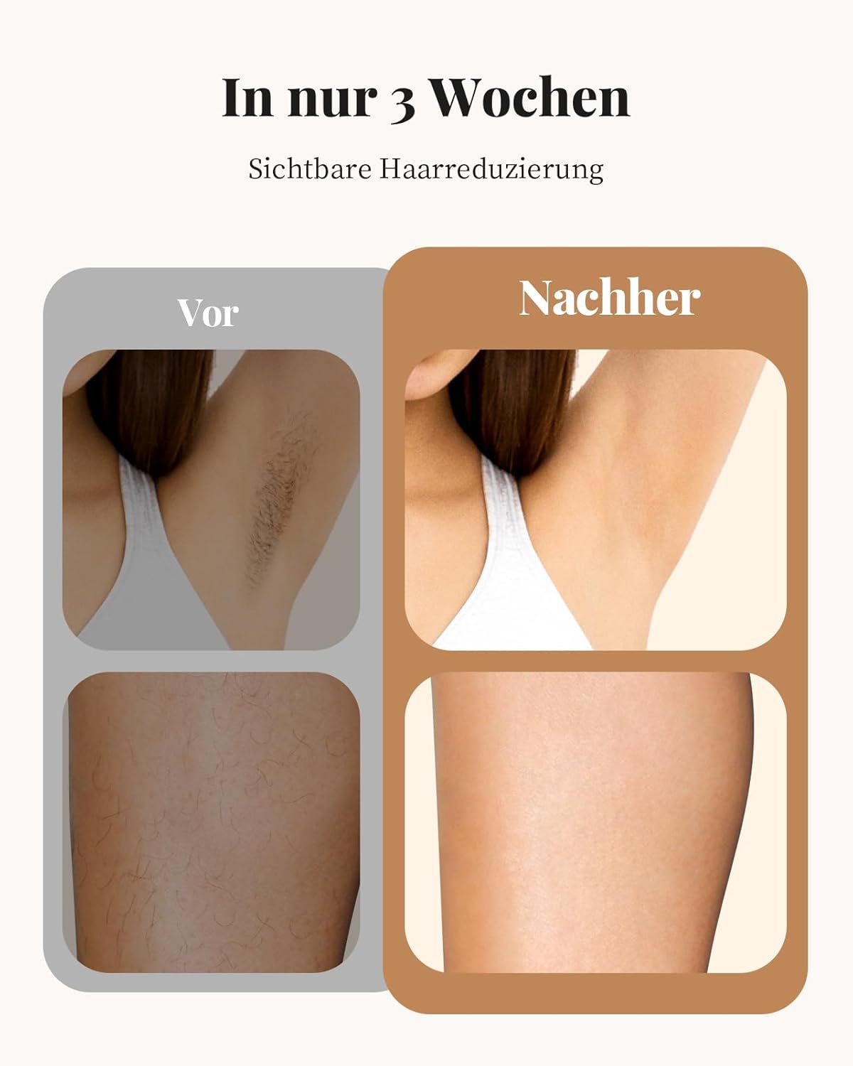 Detalle de Haarlosy IPL Geräte Haarentfernung Laser 5,2 cm²